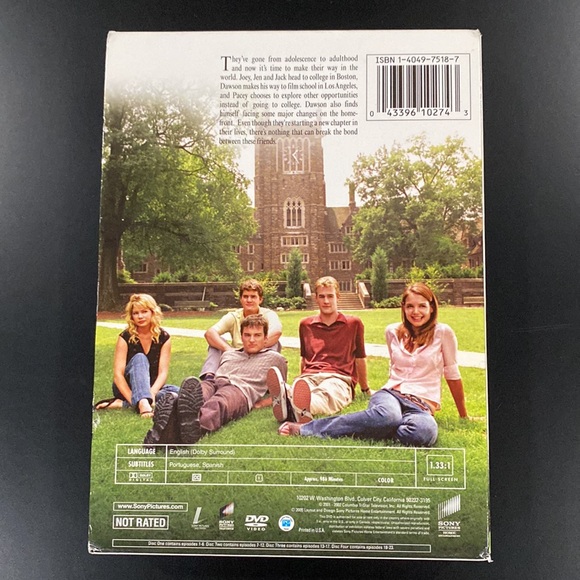 Dawson’s Creek - The Complete Fifth Season (DVD Set) - Picture 2 of 8